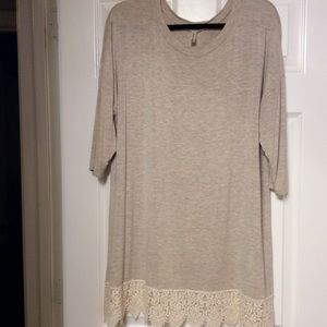 NWOT Long Lacey T-Shirt